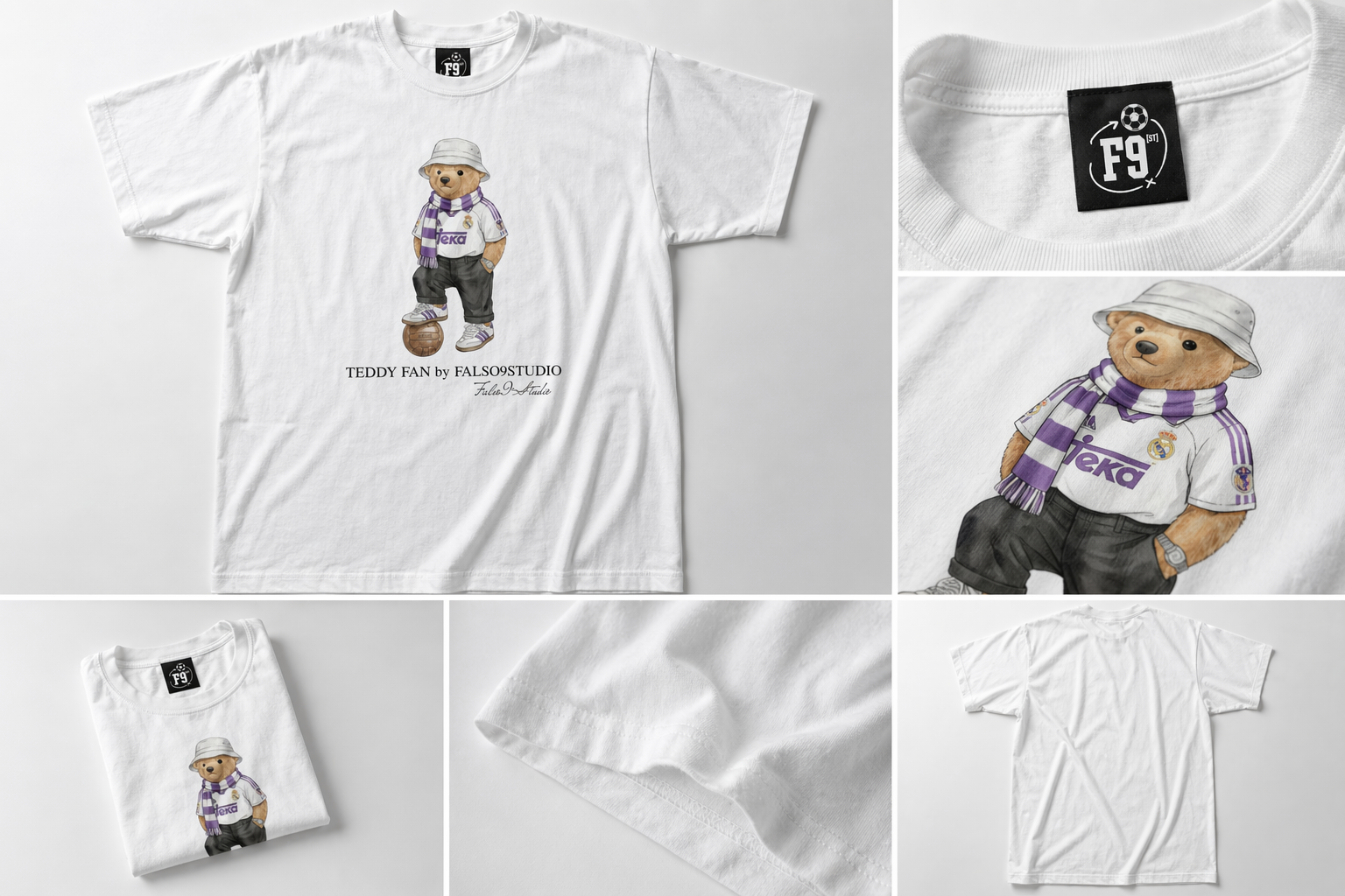 Camiseta Teddy Fan Vikingos